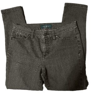 Ralph Lauren Petite Lauren Jeans Company  classic straight brown jeans